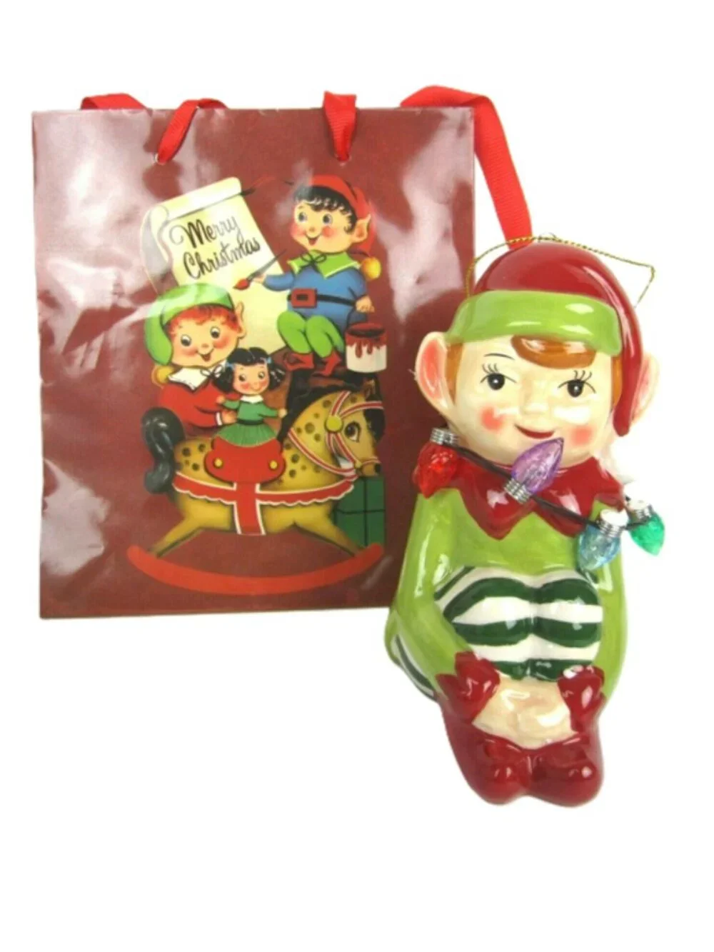 Mr. Christmas NEW Light Up Nostalgic Holiday 4 Large 5